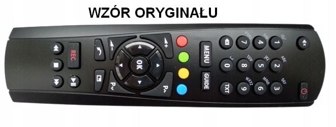 PILOT DEKODER KABLÓWKA NETIA N5200 N7700 ZAMIENNIK zdjęcie 1