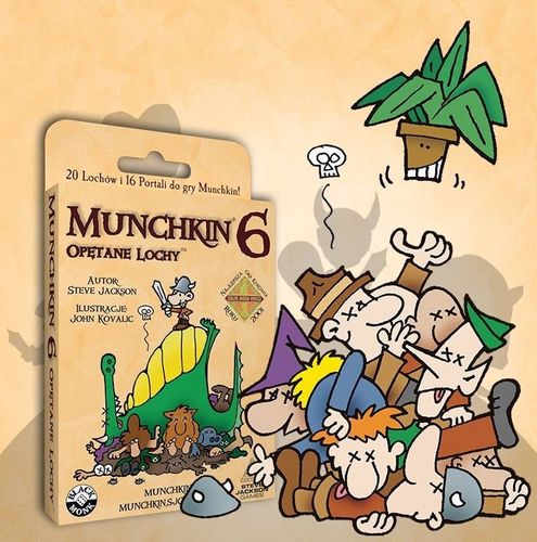 Gra Munchkin 6 Opętane Lochy Dodatek na Arena.pl