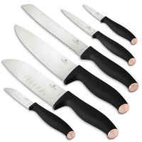 zestaw 6 noży berlinger haus bh-2949 black rose