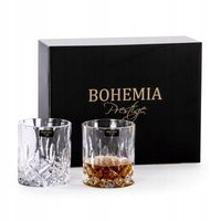 SZKLANKI KRYSZTAŁ WHISKY BOHEMIA CLASSICO 300 X 6