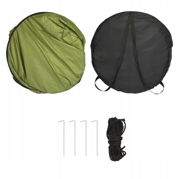 PRZEBIERALNIA PRZENOŚNA NAMIOT PLAŻOWY KEMPINGOWY NA PRYSZNIC TOALETA WC zdjęcie 6