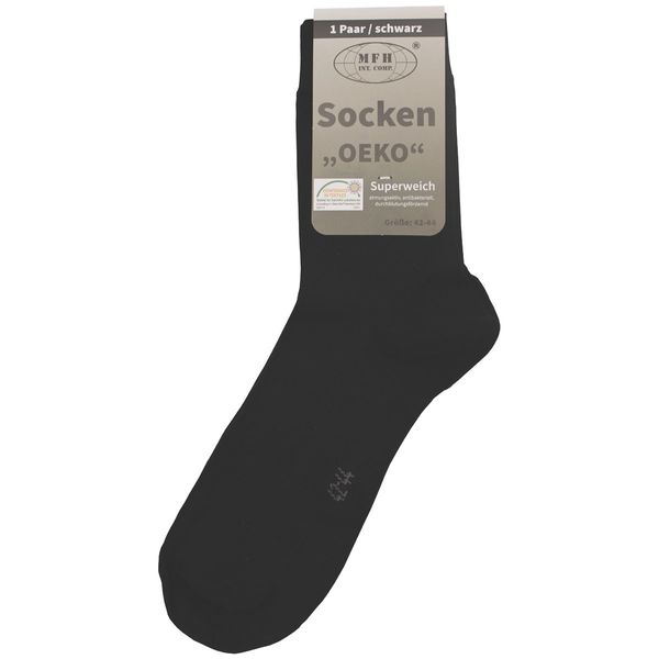 SKARPETY SOCKEN ''OEKO'' CZARNE 45-47 zdjęcie 2