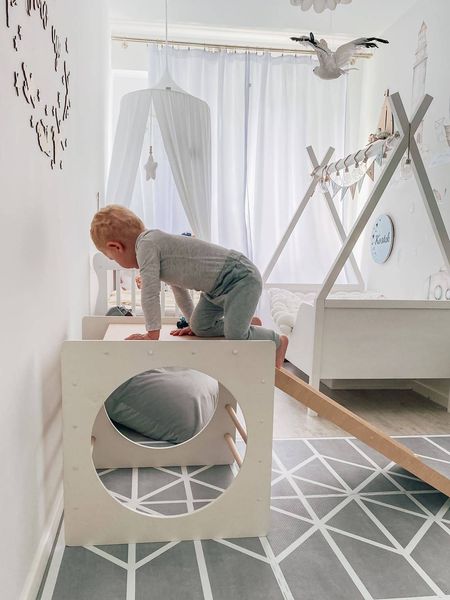 domowy plac zabaw Box Plus biały zdjęcie 15