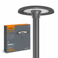 Lampa Parkowa LED VIDEX 120W IP65 16800Lm 6500K Mocne oświetlenie