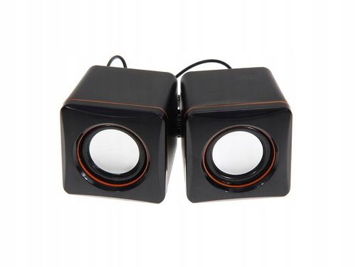 GŁOŚNIKI KOMPUTEROWE PC 2.0 JACK ZASILANIE USB na Arena.pl