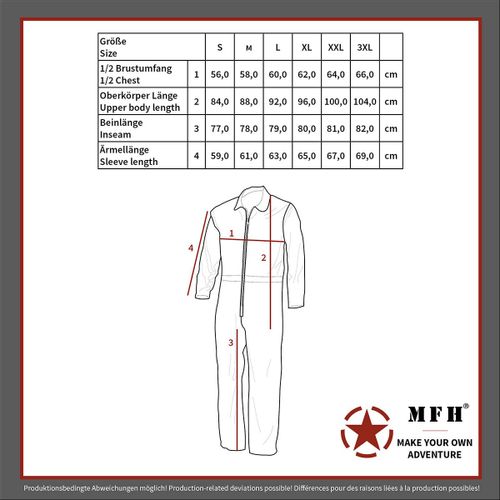 Kombinezon niemieckiej firmy MFH ,,Security'' L na Arena.pl