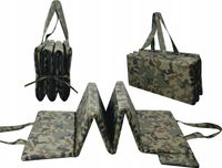 MATA TURYSTYCZNA, GRUBA MATA MORO, MATERAC SKŁADANY 180x60cm KARIMATA BIWAK