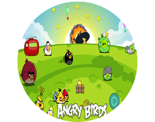 Podkładka pod myszkę Angry Birds na Arena.pl