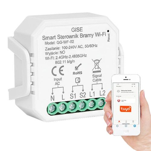 MODUŁ GISE WIFI TUYA DO BRAM STEROWANIE MOBILNE SMART HOME na Arena.pl