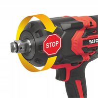 KLUCZ UDAROWY BEZSZCZOTKOWY 18V 3/4'' 2400NM ŚRUBY M18 - M36 + 6Ah