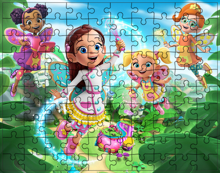 Puzzle Kuchciwróżki zdjęcie 1