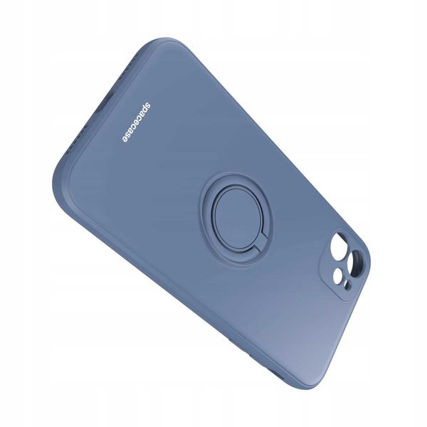 Spacecase Silicone Ring Iphone 11 Blue zdjęcie 6