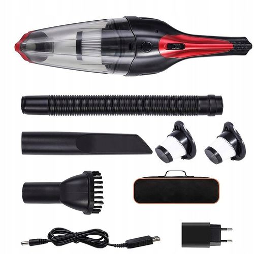 ODKURZACZ PODRĘCZNY BEZPRZEWODOWY MOCNY DO AUTA SAMOCHODOWY 120 W 7200 PA na Arena.pl