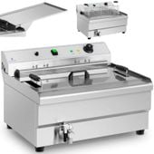 smażalnik do pączków ryb frytek z ociekaczem 9000 w 30 l 400 v