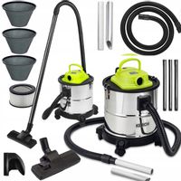 ODKURZACZ PRZEMYSŁOWY POPIOŁU GRUZU BEZWORKOWY MOC