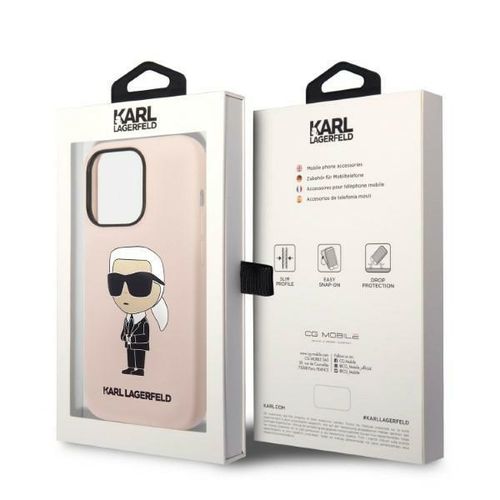 Etui Karl Lagerfeld do iPhone 14 Pro, Różowy na Arena.pl