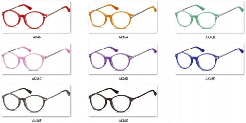 Okulary LENONKI dziecięce ZERÓWKI matowe na Arena.pl