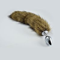 metal anal tail large