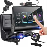 WIDEOREJESTRATOR SAMOCHODOWY KAMERA COFANIA PRZÓD TYŁ FULL HD SAMOCHODOWA