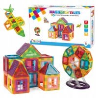 KLOCKI MAGNETYCZNE 3D MAGNETIC EDUKACYJNE NEODYMOWE PANELE DLA DZIECI