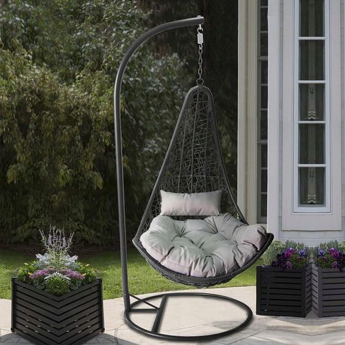 nowoczesny FOTEL OGRODOWY wiszący BOHO na Arena.pl