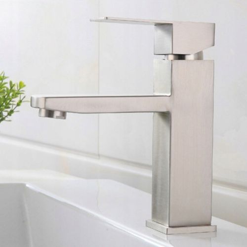 BATERIA ŁAZIENKOWA STOJĄCA UMYWALKOWA KRAN DO UMYWALKI ZLEWU CHROMOWA NISKA na Arena.pl