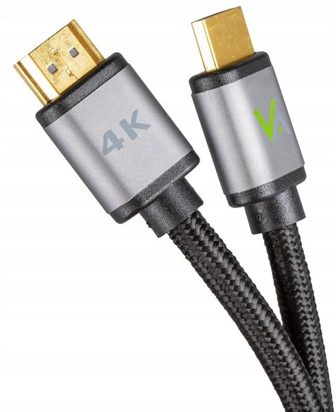KABEL PRZEWÓD HDMI 2.0 HIGH SPEED 48bit TV PC PRO 3D 4K FHD/144Hz VAYOX 10m zdjęcie 10