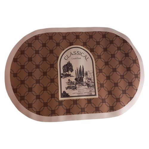 Dywanik Łazienkowy Mata Antypoślizgowa 40x60 Brąz na Arena.pl