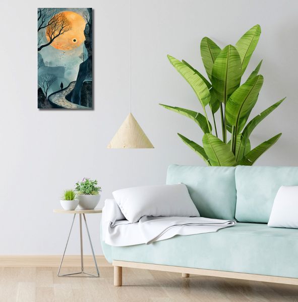 Obraz 30x60cm Tajemnica Drogi bez Celu zdjęcie 2