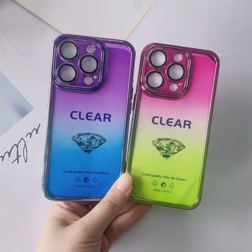 etui do iphone 13 pro w398 niebiesko-różowy na Arena.pl