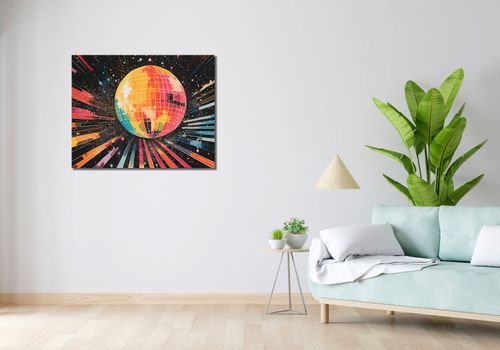 Obraz 90x70cm Disco Gra! na Arena.pl