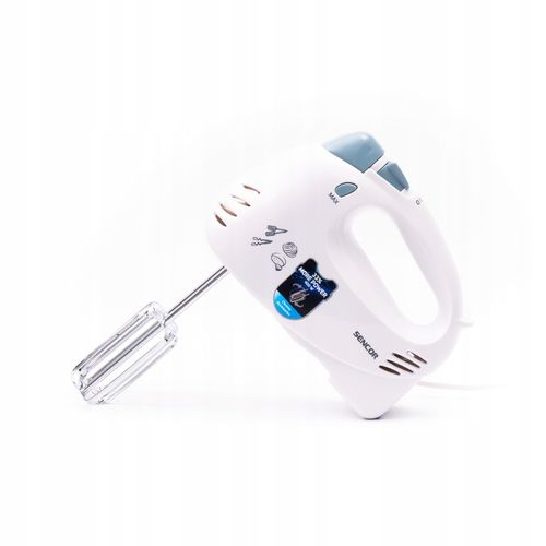 Lekki mikser ręczny blender CICHY 400W TURBO 5 pręd Sencor SHM 5203-EUE3 na Arena.pl