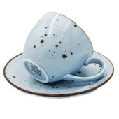 FILIŻANKA+SPODEK ALUMINA COTTAGE SKY 300ML