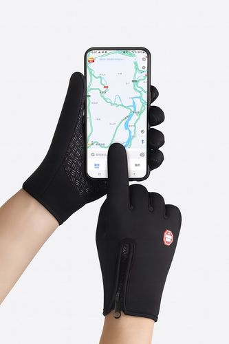 Rękawiczki termiczne ocieplane termoaktywne zimowe czarne damskie na Arena.pl