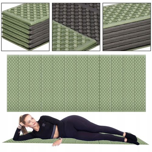 KARIMATA MATA TERMICZNA IZOLACYJNA SKŁADANA DO SPANIA TURYSTYCZNA NA BIWAK na Arena.pl