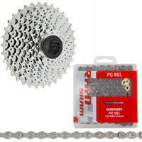 SRAM 9 rzędów Power Pack kaseta PG950 11-32T i łańcuch PC951 114 ogniw