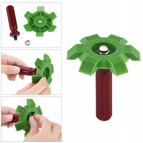 4szt ZESTAW SZCZOTEK GRZEBIENI DO CZYSZCZENIA KLIMATYZACJI SAMOCHODU na Arena.pl