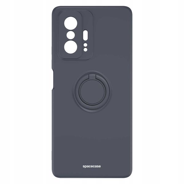 Spacecase Silicone Ring Xiaomi Mi 11T/11T Pro Black zdjęcie 5