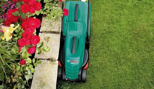 BOSCH ROTAK 320 ER Kosiarka elektryczna 1200W 32CM regulacja KOSZ 31L na Arena.pl