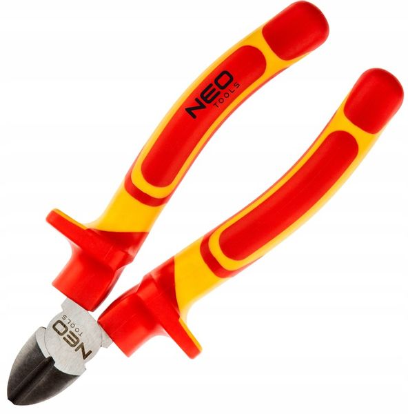 NEO TOOLS SZCZYPCE BOCZNE DLA ELEKTRYKA 160MM 1000V POLEROWANE CrV 01-226 zdjęcie 5