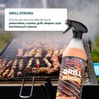 D-LUX Grill Strong 600ml - Płyn do Mycia Piekarników, Rusztów, Grilli