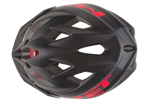 Kask MET CRACKERJACK Unismall czarno-czerwony 2017 na Arena.pl