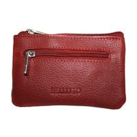 etui na klucze ze skóry naturalnej bellugio - bordowe