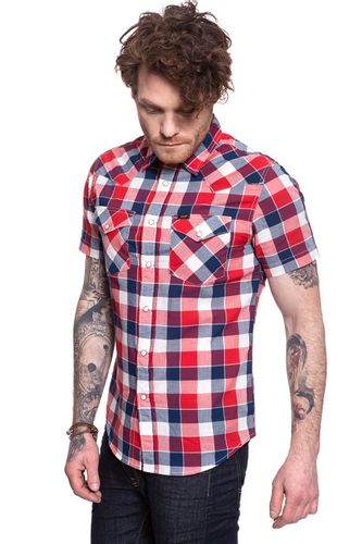 LEE SS WESTERN MĘSKA KOSZULA BRIGHT RED L640NMEF XL na Arena.pl