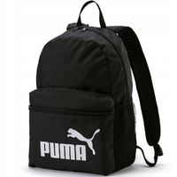 PLECAK PUMA CZARNY NA WYCIECZKI SZKOLNY SPORTOWY KIESZONKA NA BIDON NAPÓJ