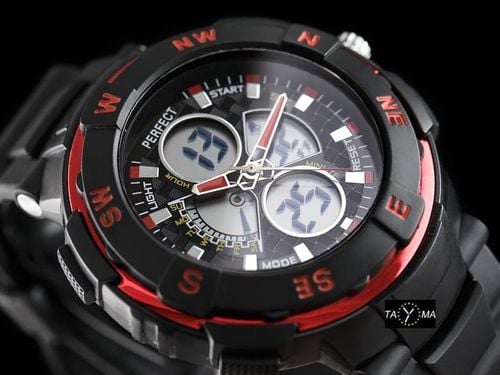 PERFECT SHOCK - black/red (zp158c) na Arena.pl