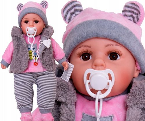 LALKA BOBAS MÓWI I ŚPIEWA POLSKI 45CM+SMOCZEK_68 na Arena.pl