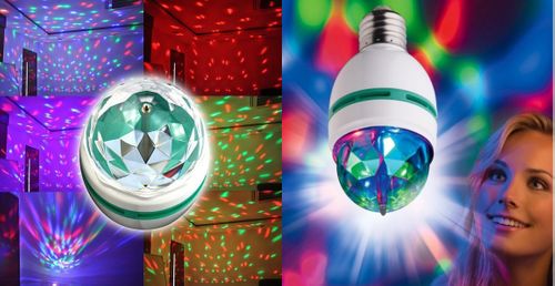 MOCNA ŻARÓWKA PROJEKTOR LED LASER DIODY 5W DISCO na Arena.pl