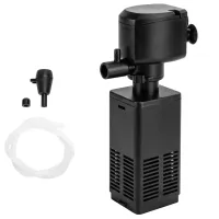 Filtr wewnętrzny 300L/h akwarystyczny gąbkowy z napowietrzaniem moc 3W
