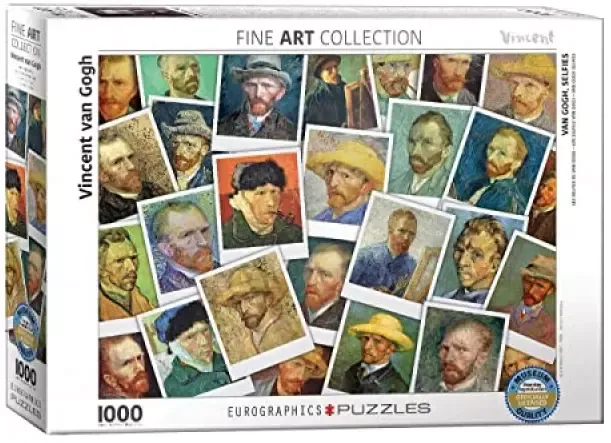 Puzzle 1000 elementów. Autoportrety, Vincent van Gogh zdjęcie 1